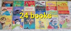lot 324 image: Collection of 24 Childrens Little Golden Books