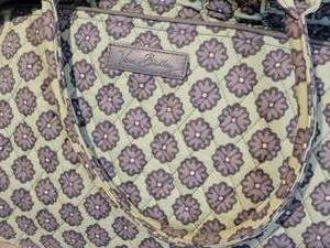lot 68 image: Vera Bradley Collection  Blue Daisy Overnight Bag