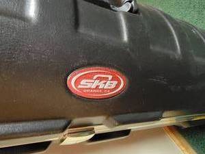 lot 123 image: Hardcase Golf Travel Bag with key