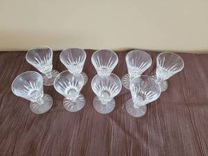 lot 16 image: Waterford Crystal Eileen Port Wine Glasses  9