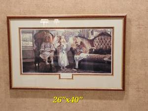 lot 52A image: Steve Hanks Being Perfect Angels Sign and Numbered