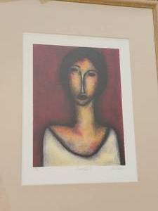 lot 55 image: Serenity I Issa Shojaei Singed & Numbered