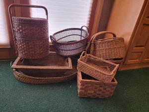 lot 112 image: Baskets For Baskets Grouping