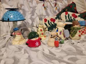 lot 314 image: Keepsake Mitford Snowman Bundle