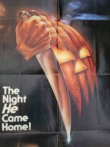 lot 125A image: Vintage Movie Promotional Poster - Halloween