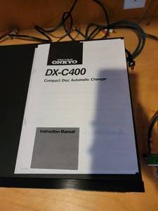 lot 403 image: Onkyo 6-Disc CD Player DX-C400