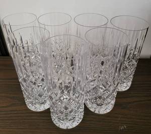 lot 2 image: Stuart Crystal Tumbler Glassware  set of 7