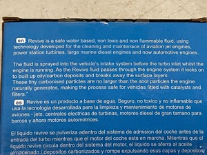 Revive Turbo Cleaner & Restorer For Turbo Diesel Engines
