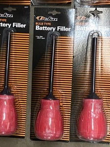 Lot Of Deka Bulb-Type Battery Fillers