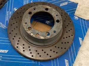 (2) Porsche 911 Turbo Brake Rotors --- See Pics For Details