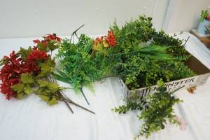 silk flowers