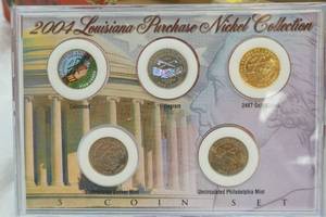Louisiana Purchase nickel collection