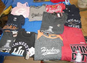 lot 30 image: 16 Super Soft Womens size Large tshirts - all new
