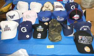 lot 37 image: 17 New baseball hats