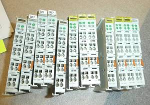 lot 41 image: 12 Wago modules 750-403 and 602
