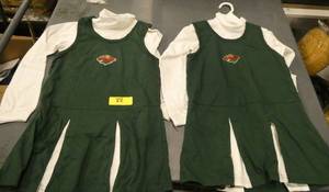 lot 88 image: 2 MN Wild cheerleader dresses size 6X