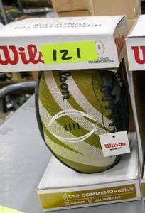 lot 121 image: Wilson football celebrating 2015 North Texas champs