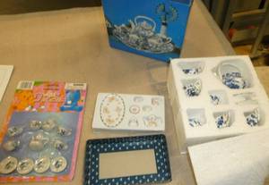 lot 131 image: 3 new mini tea sets