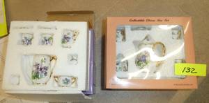 lot 132 image: 2 new mini tea sets
