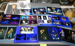 lot 170 image: Concert Photos of singers including Martina McBride, John Legend, Band Perry, Oak Ridge Boys, Kenny Rogers, Trace Adkins, Josh Turner, Willie Nelson