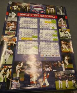 lot 175 image: 22 various Twins posters from the 2000s, all rolled up and in good condition, the ones pictured are just part of the collection