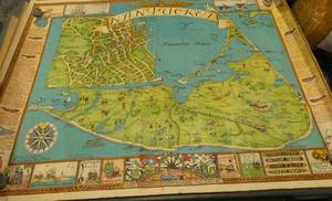 lot 213 image: 5 Vintage posters and maps
