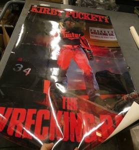 lot 214 image: Kirby Puckett, Kent Hrbek, Clemente, 25th Anniversary posters