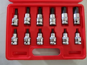 lot 46 image: 38 Drive Std Hex Socket Set