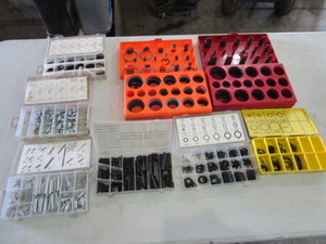 lot 71 image: O Ring Kits, Snap Ring Kit, Springs, Roll Pins, Grease Zerts