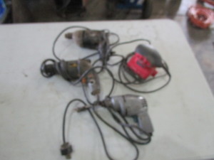 lot 77 image: Electric Drills & Sander