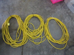 lot 83 image: Heavy Duty Extension Chords