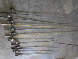 lot 142 image: Fishing Rods & Reels