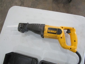 lot 157 image: DeWalt Sawzall