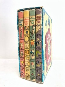 lot 23 image: Large Vintage DR SEUSS Storytime Hardcover Book Set