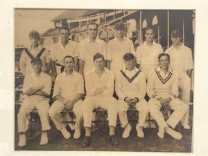 lot 68 image: Original Antique 1926 England Eleven Cricket Team Photograph