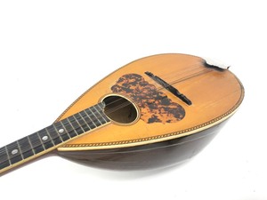 lot 125 image: Antique WASHBURN Bowl-Back Mandolin