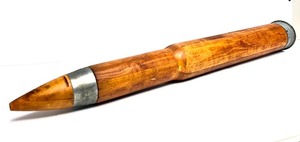 lot 154 image: Huge Original WW2 Training Artillery Shell Dummy Cartridge