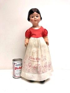 lot 163 image: Vintage 1930s Large Ideal Snow White Composition Doll