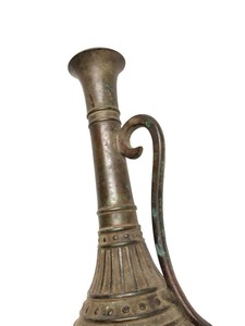 lot 102 image: Signed Antique Bronze Ewer