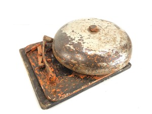 lot 113 image: Large Old Vintage 1920s-30s Era Boxing Ring Sports Bell