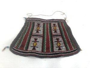 lot 170 image: Old Vintage Beaded Tribal Neck or Chest Plate