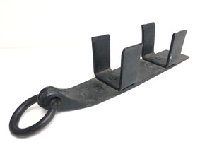 lot 188 image: Large Early Antique Forged Iron Hitch