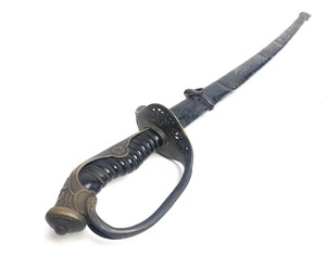 lot 244 image: Antique Military Style Sword Scabbard