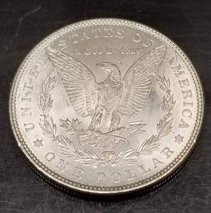 1878 7TF REV of 79 MORGAN SILVER DOLLAR AU
