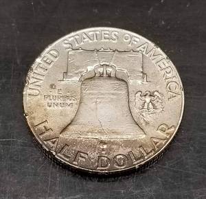 1949 FRANKLIN HALF DOLLAR UNC DETAILS