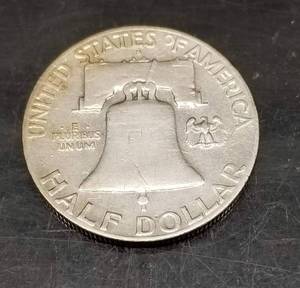 1949-S FRANKLIN HALF DOLLAR