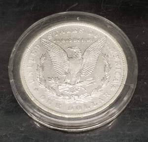 1884-O MORGAN SILVER DOLLAR IN AIRTITE