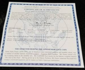 2001 SMITHSONIAN US MINT 2 COIN SET IN ORIGINAL PACKAGING