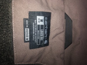Carhartt Womens Medium Taupe GrayShadow Sandstone Full Swing Caldwell Duck Jacket