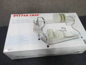 Better Chef 16 Dish Rack open box ...
